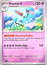 Azumarill Surging Sparks 074/191 Uncommon Pokemon Near Mint Pokemon Card