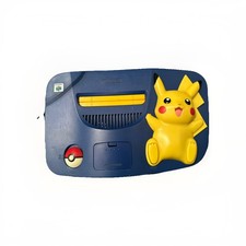 N64 - Nintendo 64 Ersatz Konsole Pokémon Edition Spiel Pikachu Ohne Controller