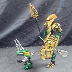 Bionicle 2005 Toa & Rahaga Iruini (8762 & 4879) Used Near Complete