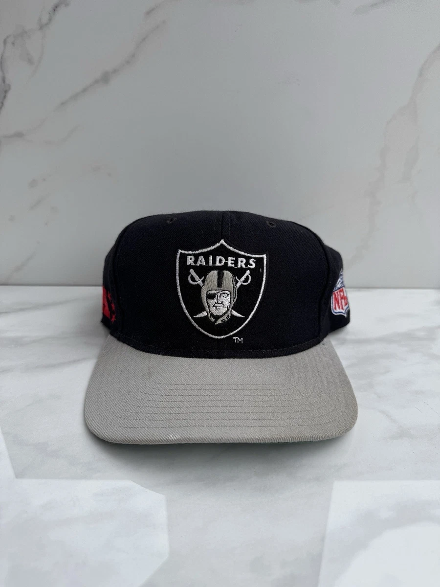 レイダース　ストライプキャップ NFL公認 Starter(⚠️希少) 買い オンライン 90s スターター NFL レイダース スナップバック