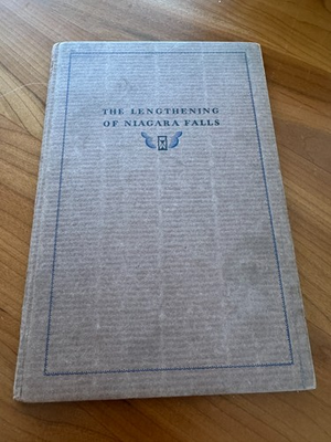 #ad #ad FREE SHIP VINTAGE The Lengthening of Niagara Falls 1st Edition 1930 $25.00