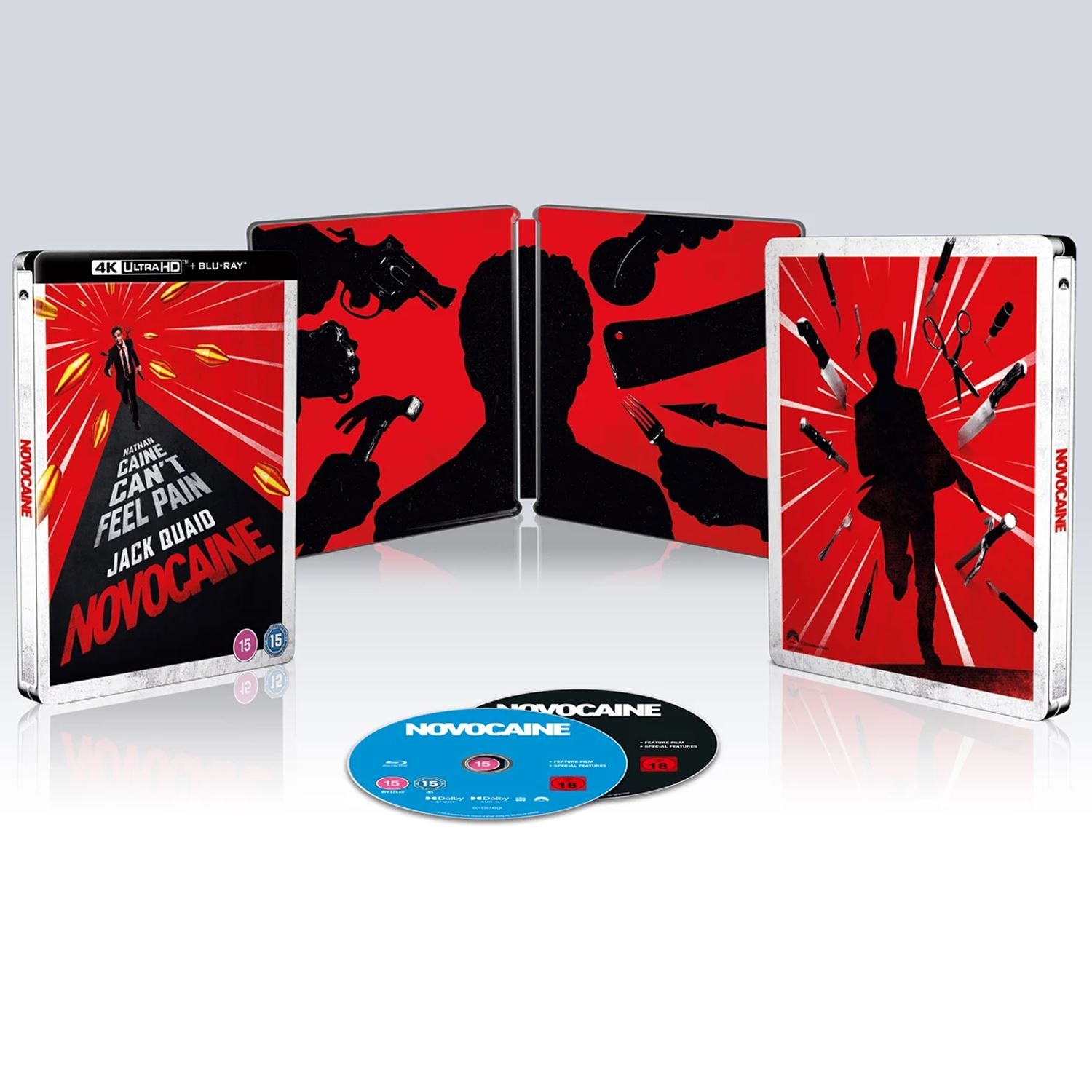 Novocaine Steelbook Limited Edition [15] 4K UHD