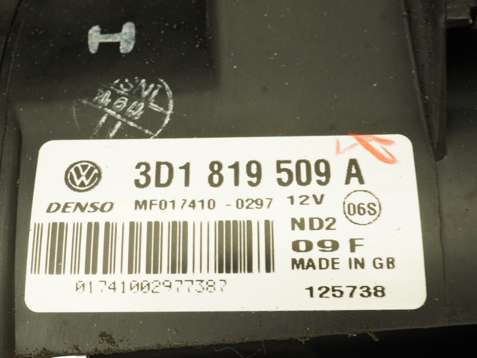 03-06 Bentley Continental Gt Coupe Dashboard Panel Cover Instrument 3W1857669