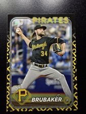 2024 Topps Series Two JT Brubaker Team Border Parallel #635 Pirates