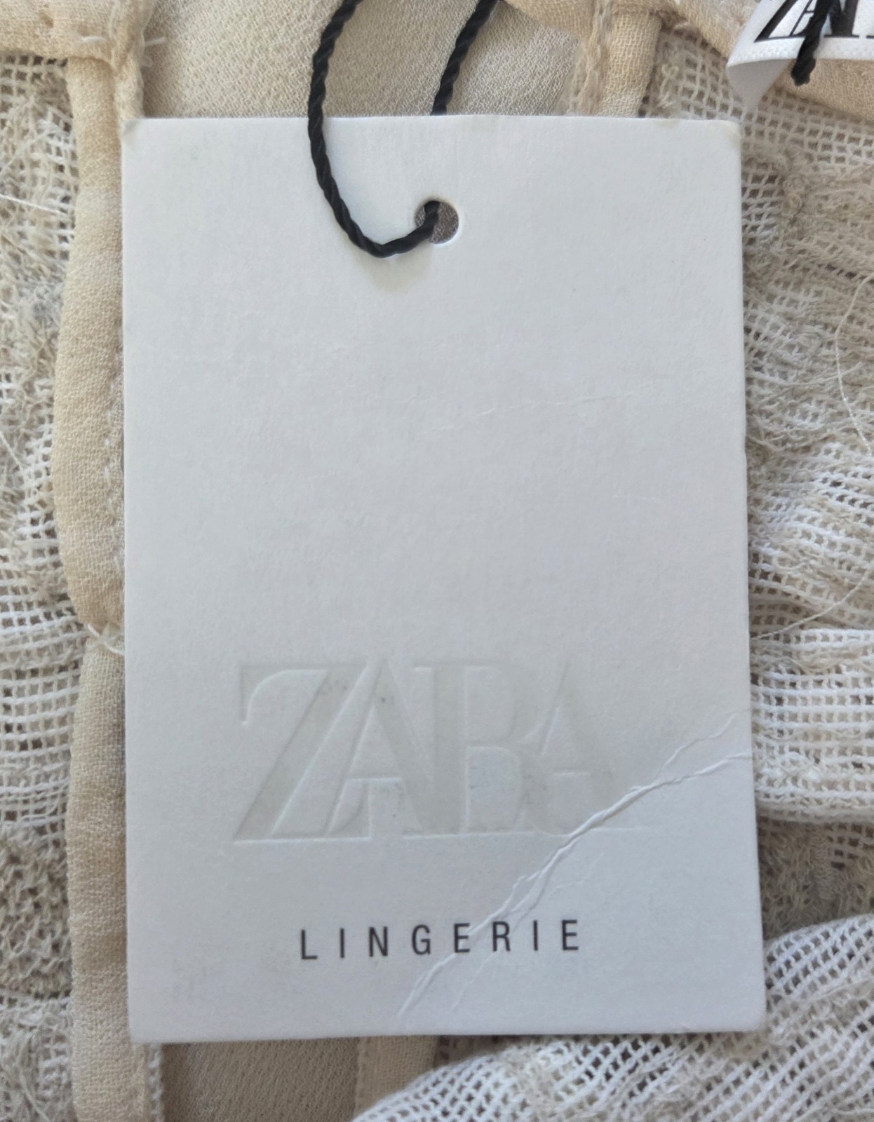 NWT ZARA LINGERIE LIMITED EDITION EMBROIDERED BEADED MAXI DRESS WOMEN'S SIZE XL image 7