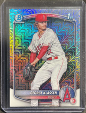 2025 Bowman Mega Box - George Klassen #BCP-63 Chrome Prospects 1st