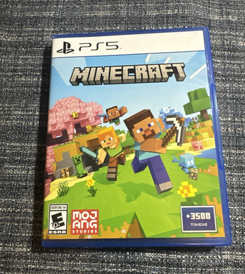 Minecraft PS5 Multiplayer Online Play E10+ Mojang Studios Action Adventure