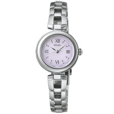 Image of Seiko Selection SWFA209 Solar Women's Watch Silver Bracelet Japan Ladies New