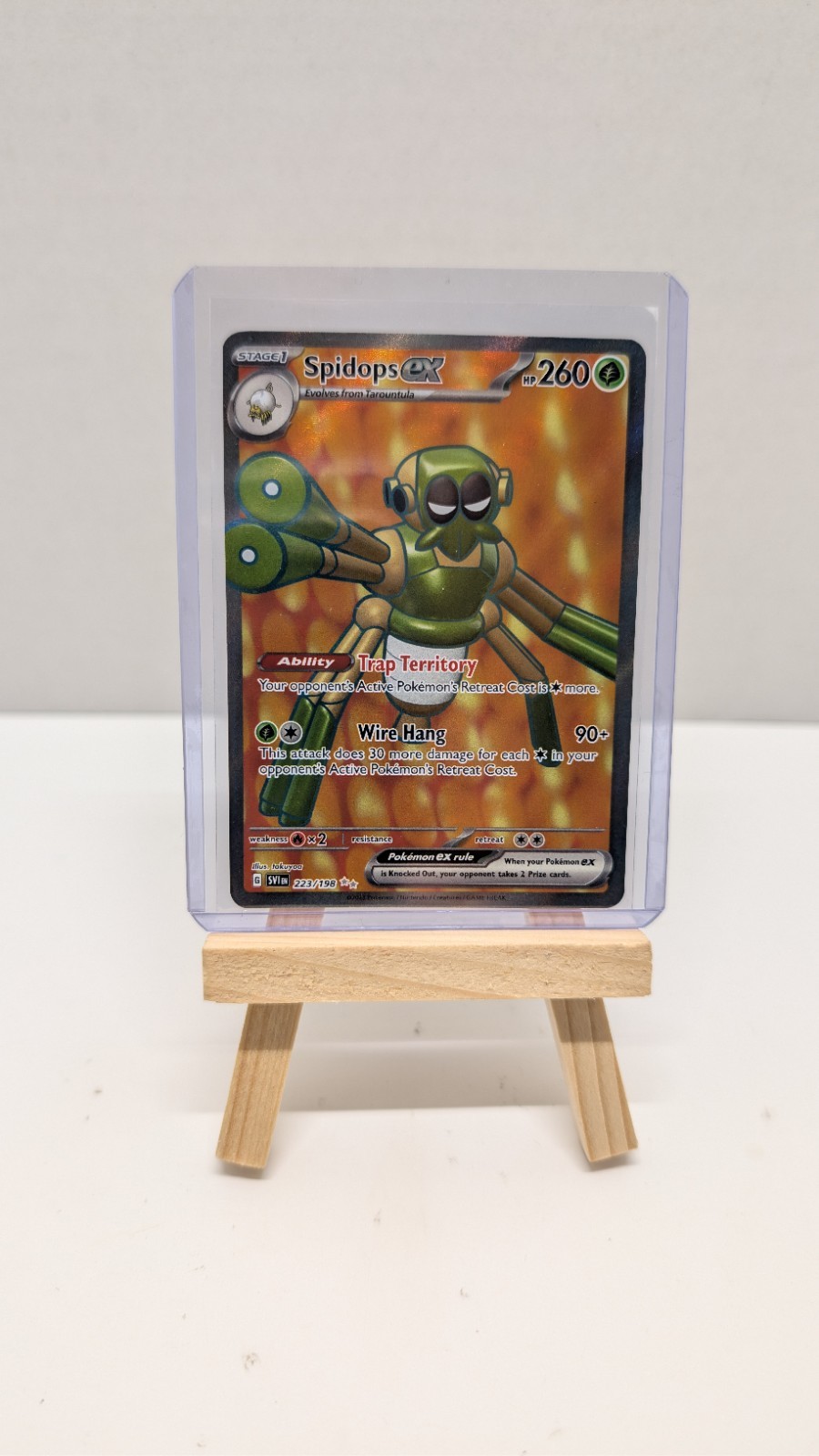 Pokémon TCG, Spidops Ex 223/198 - Scarlet & Violet Base Set