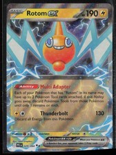 Carta Pokemon Rotom ex Holo 029/094 Doppia Rara Fiamme Fantasmali Near Mint