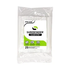 Surebonder "Clear Stik" Hot Glue Sticks for All Temperatures - Mini 4" 