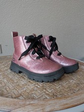 UGG Glittler Pink Little Girl Ashton Boots Size 11 Zip Up