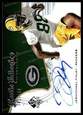 2008 SP Authentic/999 / Jermichael Finley ROOKIE ON-CARD AUTO /999. rookie card picture