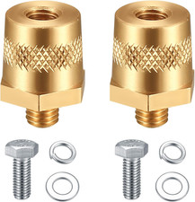 2 Packs Battery Terminal Connectors Set, Auto Battery Post Terminals Post Adapte