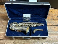 BEAUTIFUL 1929 Frank Holton  RUDY WIEDOEFT  ALTO SAXOPHONE . NEW PADS & SERVICED