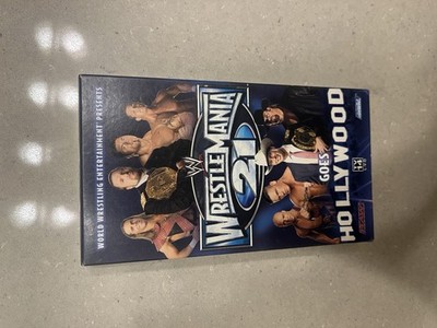 WWE WrestleMania 21 Goes Hollywood VHS 2005 RARE VHS Tape