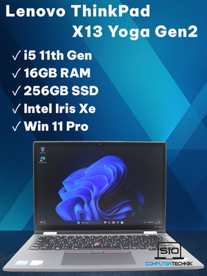 Lenovo ThinkPad X13 Yoga Gen 2 i5-11th 16GB RAM 256GB SSD 13,3'' FHD Touchscreen
