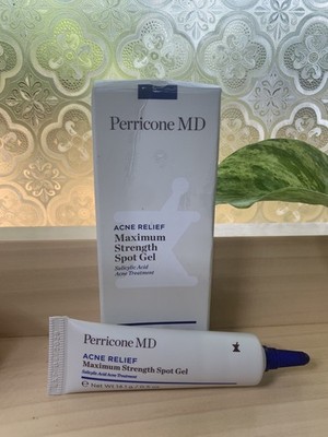 Perricone MD Acne Relief Maximum Strength Spot Gel 0.5 oz Salicylic Acid 2%
