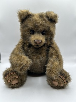 Hasbro FurReal Friends Luv Cubs Brown Bear 2004 Tiger Electronics Works Great!