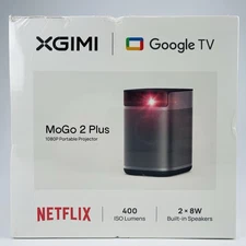 XGIMI Google TV  MoGo 2 Plus 1080P Portable Projector 400 ISO Lumes 8W Speakers
