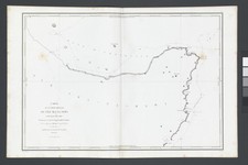 Old Map Print - Carte de la Partie Orientale de l'�le Ika-Na-Mawi, Nouvelle-Z�la