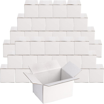 40 Pack Small Cardboard Boxes, 6 X 4 X 4 Inches Mailing Boxes, Corrugate