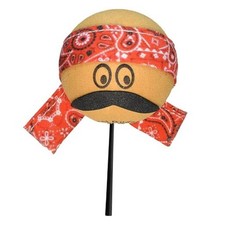Cool Dude Red Bandana Car Decor Antenna Topper Auto Accessory Limited Edition
