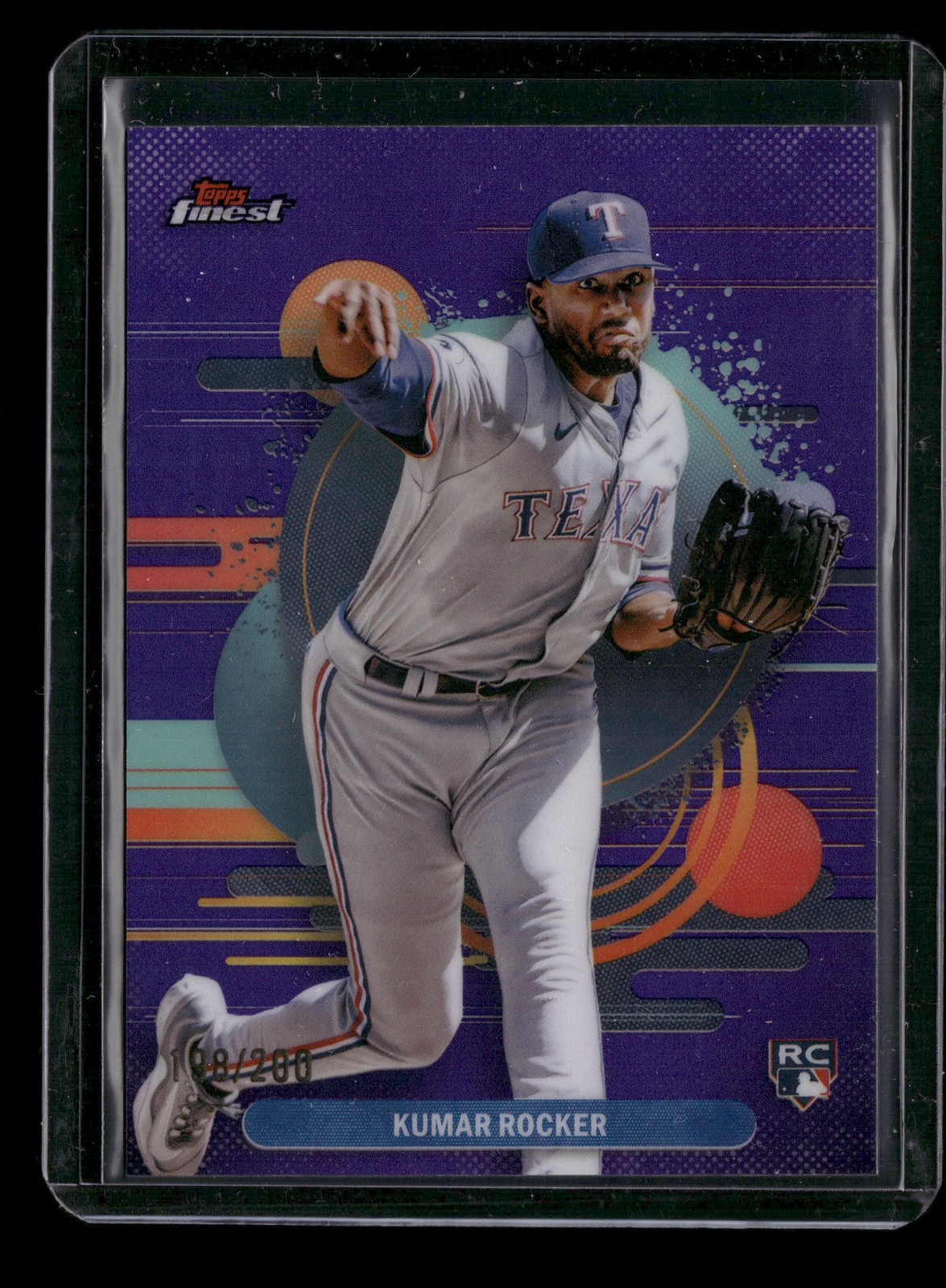 2025 Finest #121 Purple Kumar Rocker #/200