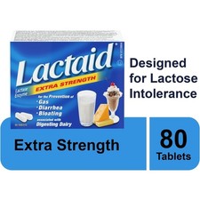 Lactaid Extra Strength Tablets - 80 Each - From Canada