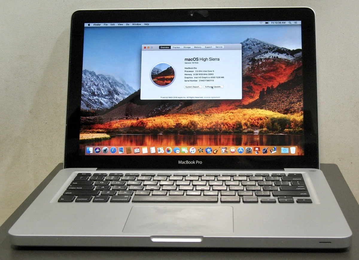2012 Apple MacBook Pro 13.3 Inch Laptops for sale - eBay