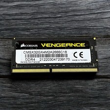 Corsair Vengeance 32GB DDR4 2666 MHz SODIMM Laptop Memory CMSX32GX4M2A2666C18