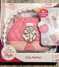 Disney Princess Style Chic Petites 4” Purse with Accessories New