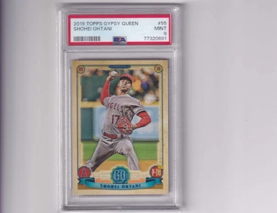 Shohei Ohtani 2019 Topps Gypsy Queen #55 PSA 9 MINT LA Angels - Bild 1 von 4