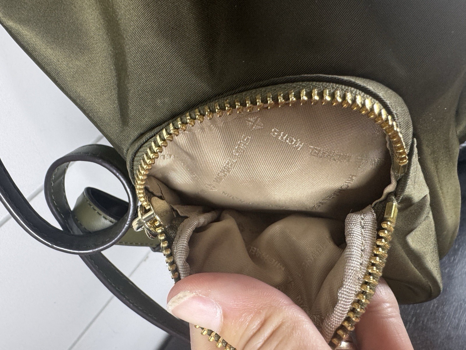 Michael Kors  Abbey Cargo Drawstring Backpack Bag… - image 6