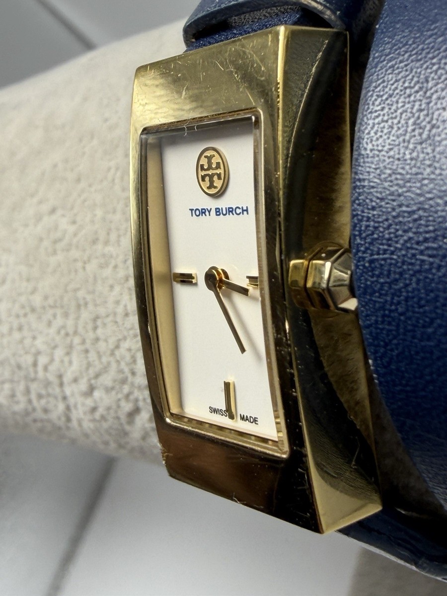 Tory Burch TRB2008 Double Wrap Ladies Watch New Battery 17MM