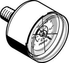 Festo 547842 VAM-40-V1/0-R1/8-E-RG Vacuum Gauge