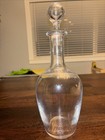 Baccarat Crystal Decanter with Stopper 12" - Vintage Chambolle Pattern