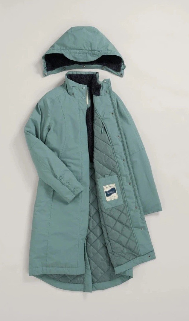 Seasalt.New/Tag.”Janelle Coat”Lichen. Waterproof.UK 8 TALL. RRP £170. image 4