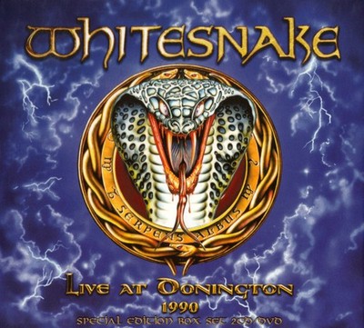WHITESNAKE Live At Donington 1990 ( 2 CD + DVD 2011 Cynjas / Frontiers Digipak )