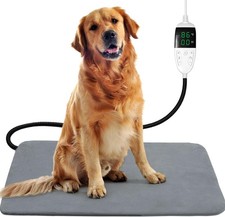 26"X20"Electric Pet Heating Pad Warmer Bed for Cat Dog Indoor Outdoor Waterproof