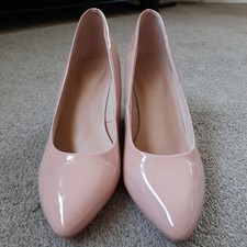 Marks & Spencers Dusty Pink Wedge Heel Shoes