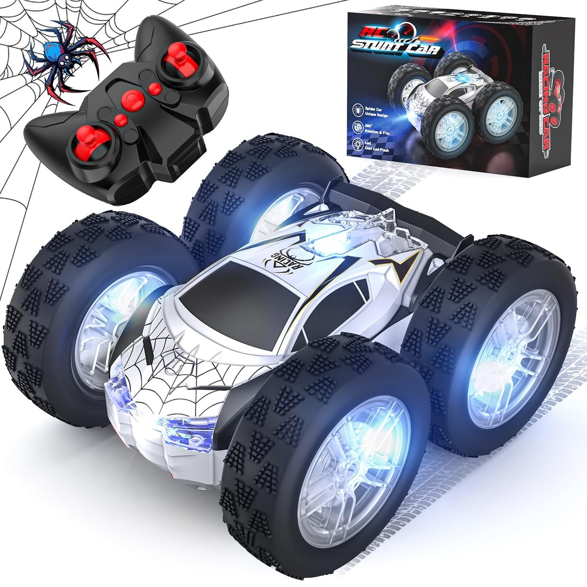 New Best Remote Control Car for Kids RC Stunt Cars Toys Boys Ages