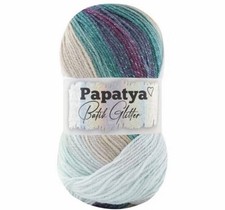 Papatya Batik Yarn DK 100% Acrylic Yarn 5x100g 360 m for Knitting & Crochet 03