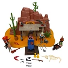 Vintage Playmobil 3802 Western Mclarens Gold Mine & Accessories Mostly Complete