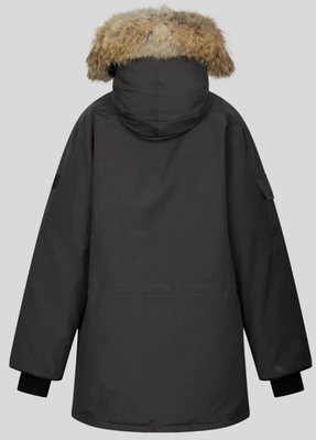 CANADA GOOSE MEN'S EXPEDITION PARKA 4660M GRAPHITE WITH FUR ''XS