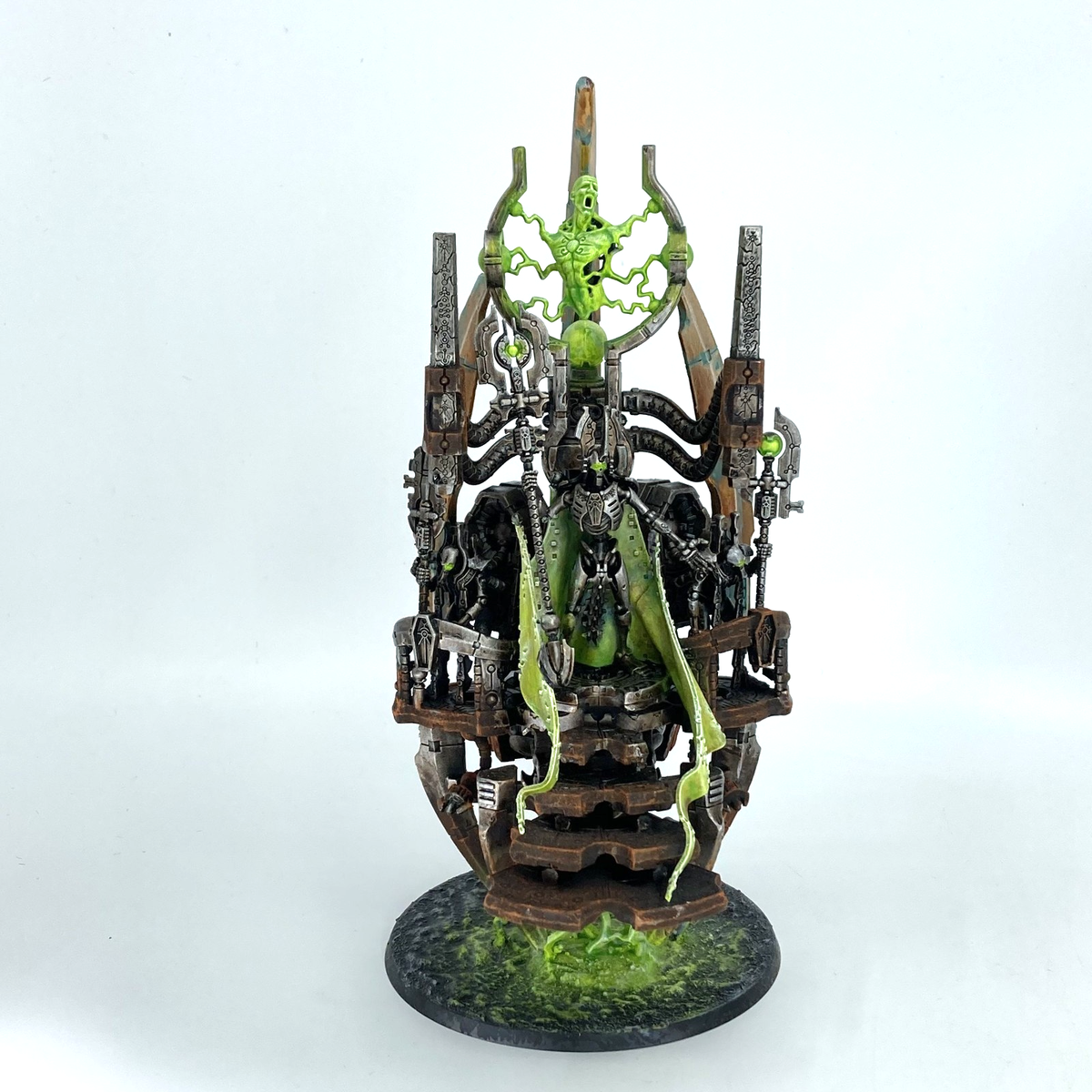 Necron Szarekh The Silent King - Necrons - Painted - Warhammer 40k