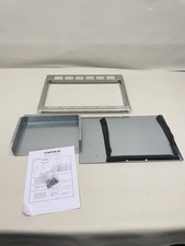 CONTOURE RVTRIM-9S STAINLESS STEEL MICROWAVE OVEN TRIM KIT RV