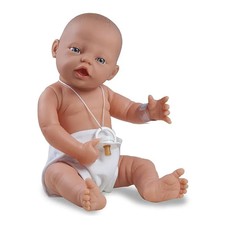 Die Puppenfabrik Babypuppe 45 cm M&auml;dchen Mila Fr&ouml;hlich