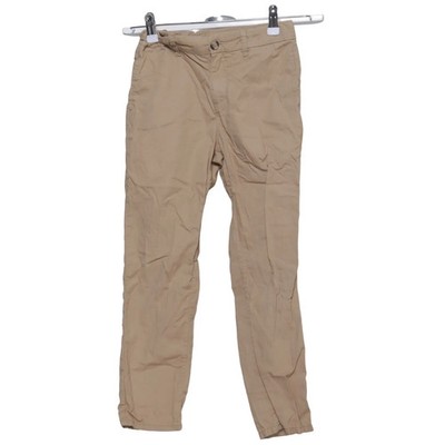H&M, Chino, Größe: 134, Beige, Baumwolle, Einfarbig, Jungen #fPN