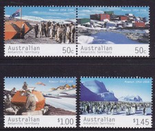 2004 AAT Mawson Station 50th Anniversary MUH Set of 4 Stamps